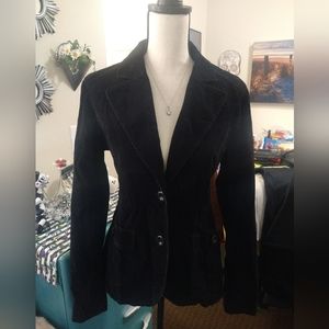 Black H&M Corduroy Jacket